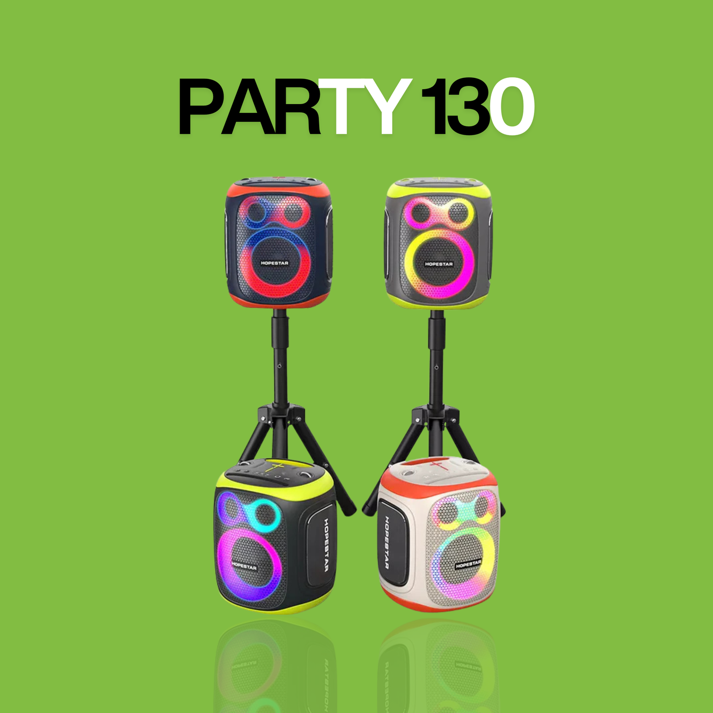 Hopestar Party Speaker – Powerful Sound with RGB Lights