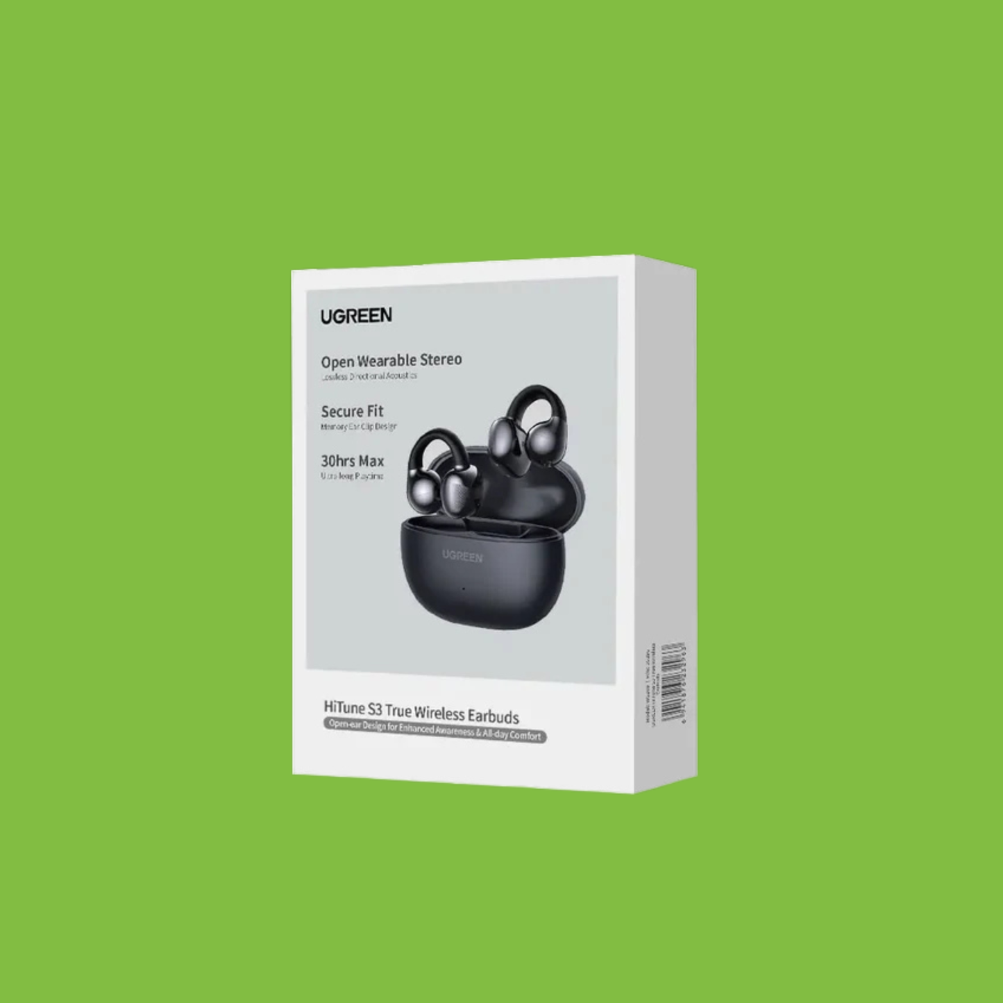 UGREEN Open Wearable Stereo Earbuds – 30H Battery, Secure Fit & Premium Sound