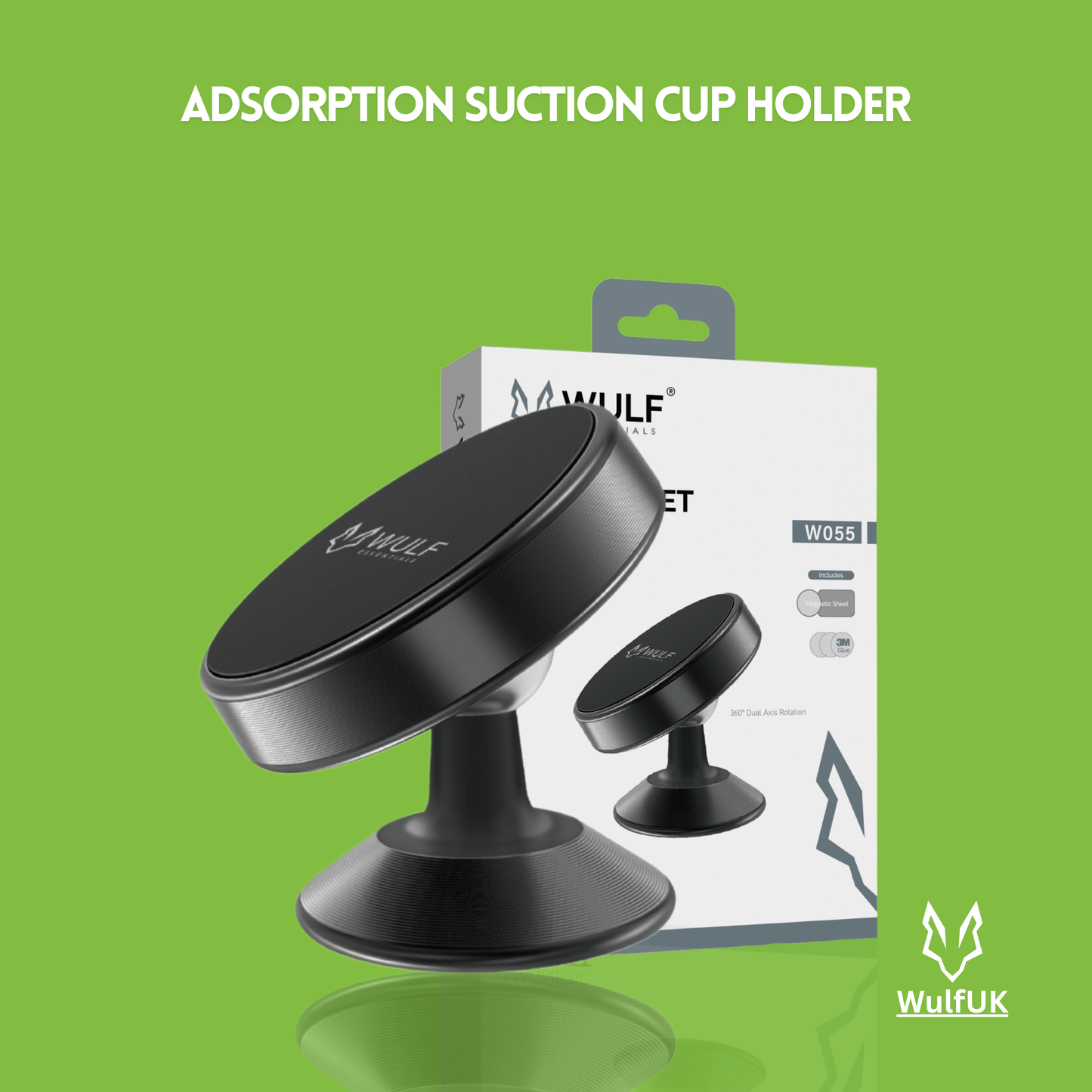 WULF W055 Magnetic Adsorption Suction Cup Holder