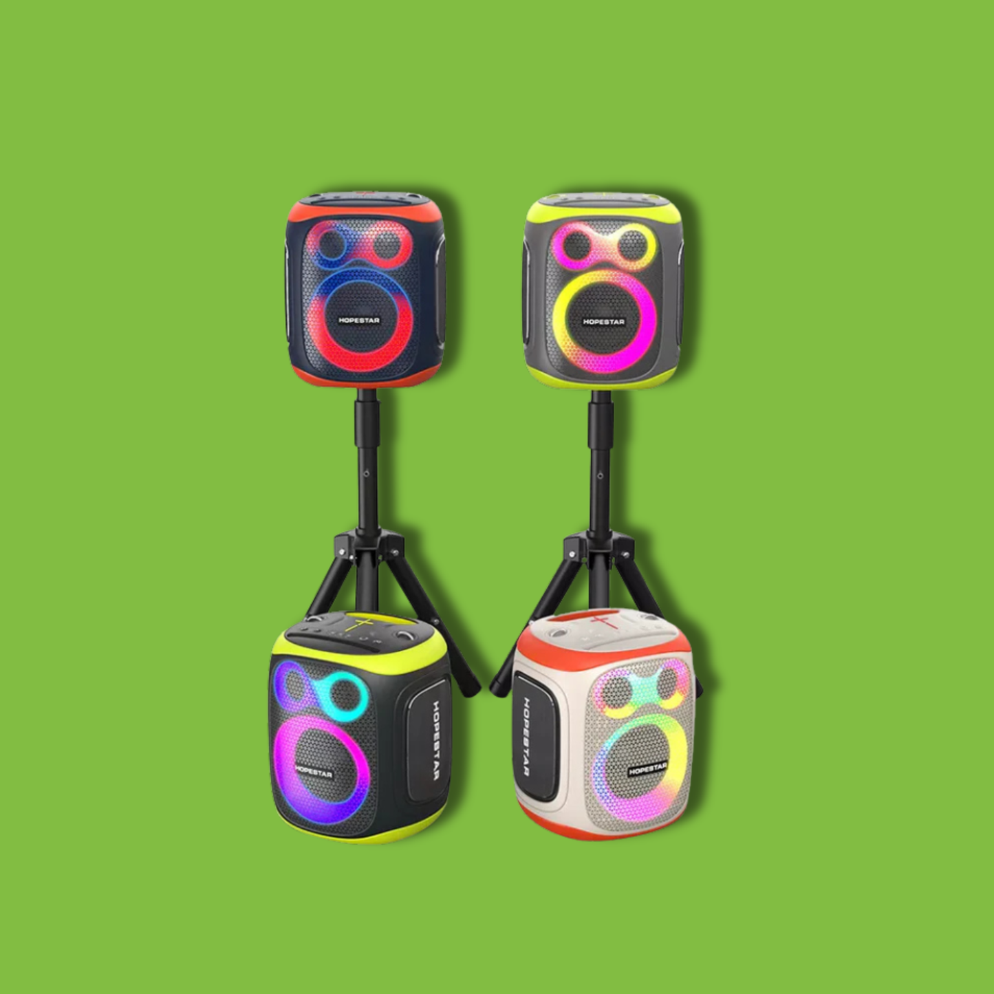 Hopestar Party Speaker – Powerful Sound with RGB Lights